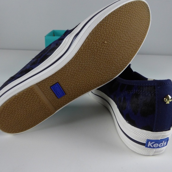 Kate Spade Keds Triple Decker Leopard Sneaker Shoe - Picture 5 of 8